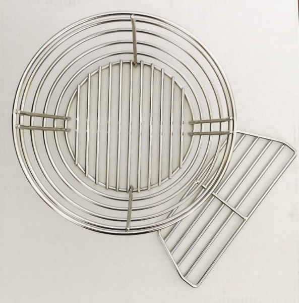 WILLS BIG Kamado Grill Zubehör Kohlekorb teilbar 15 zoll